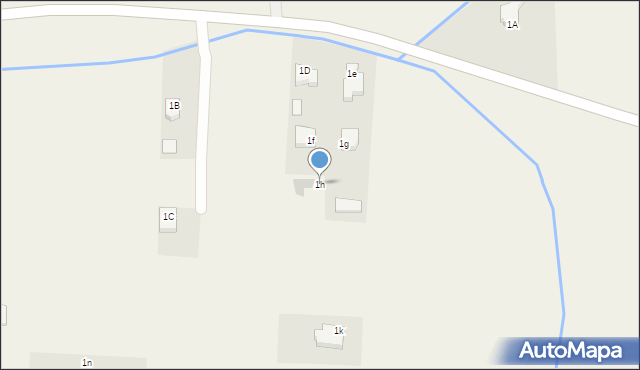 Czermin, Czermin, 1h, mapa Czermin