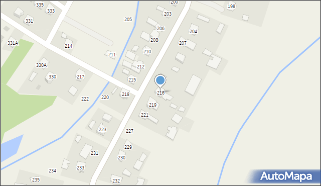 Czermin, Czermin, 216, mapa Czermin