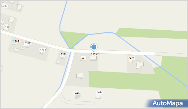 Czermin, Czermin, 242a, mapa Czermin