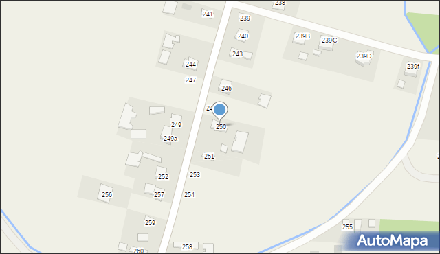 Czermin, Czermin, 250, mapa Czermin