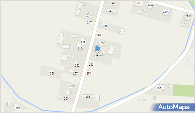 Czermin, Czermin, 251, mapa Czermin