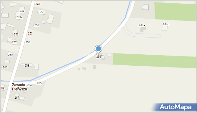 Czermin, Czermin, 255, mapa Czermin