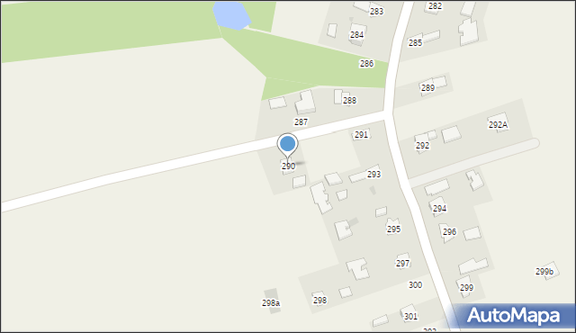 Czermin, Czermin, 290, mapa Czermin
