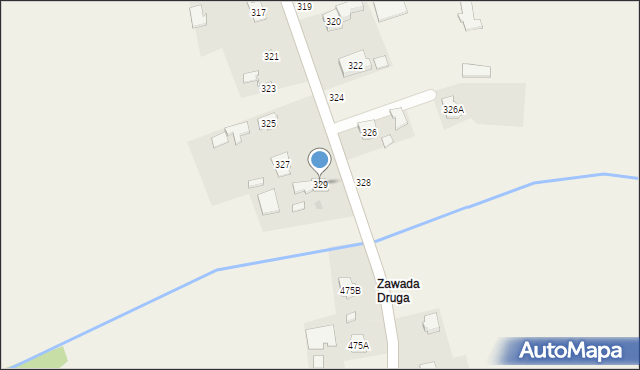 Czermin, Czermin, 329, mapa Czermin