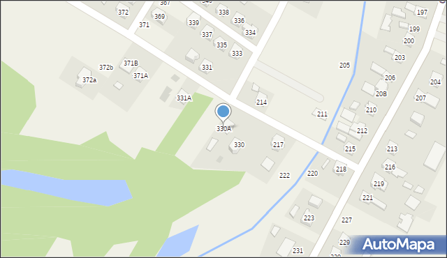 Czermin, Czermin, 330A, mapa Czermin