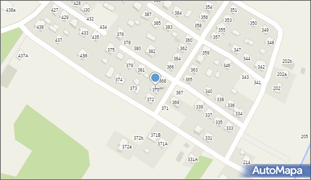 Czermin, Czermin, 370, mapa Czermin