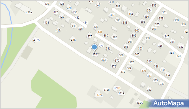 Czermin, Czermin, 374, mapa Czermin