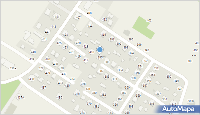 Czermin, Czermin, 390, mapa Czermin