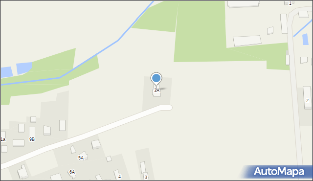 Czermin, Czermin, 3A, mapa Czermin