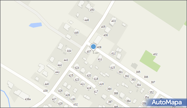 Czermin, Czermin, 409, mapa Czermin