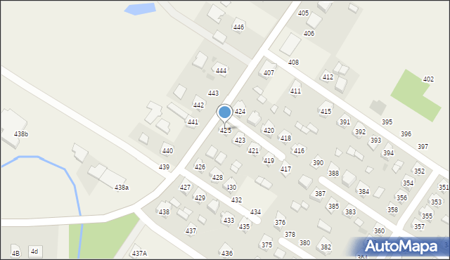 Czermin, Czermin, 425, mapa Czermin