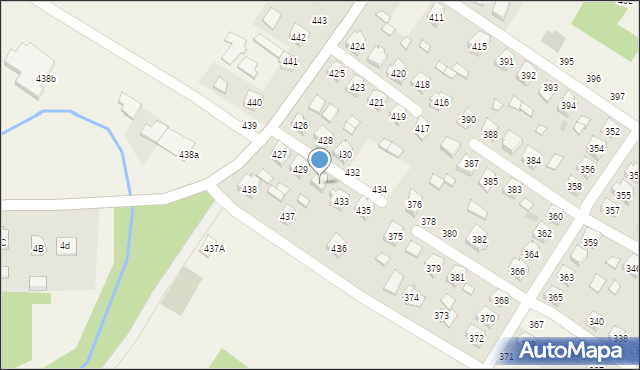 Czermin, Czermin, 431, mapa Czermin
