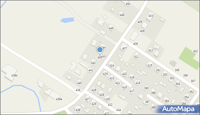 Czermin, Czermin, 443, mapa Czermin