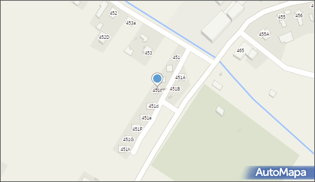 Czermin, Czermin, 451c, mapa Czermin
