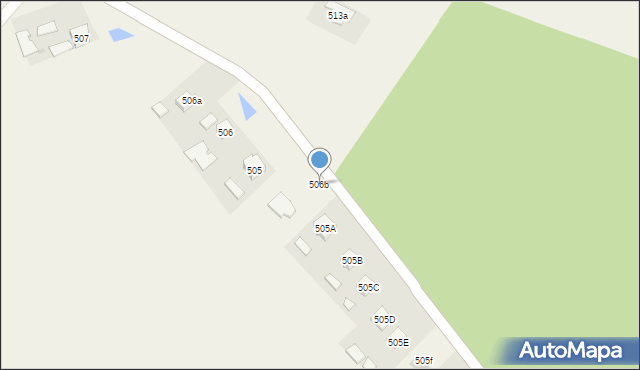 Czermin, Czermin, 506b, mapa Czermin