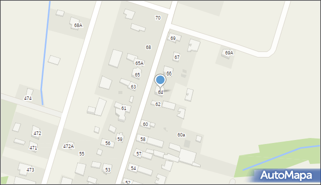 Czermin, Czermin, 64, mapa Czermin