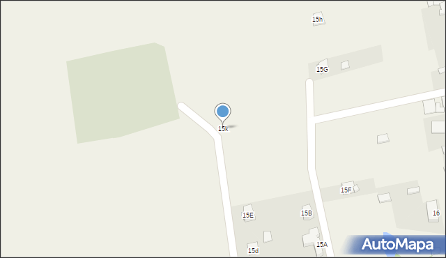 Czermin, Czermin, 15k, mapa Czermin