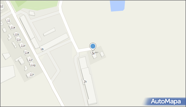 Czermin, Czermin, 2a, mapa Czermin