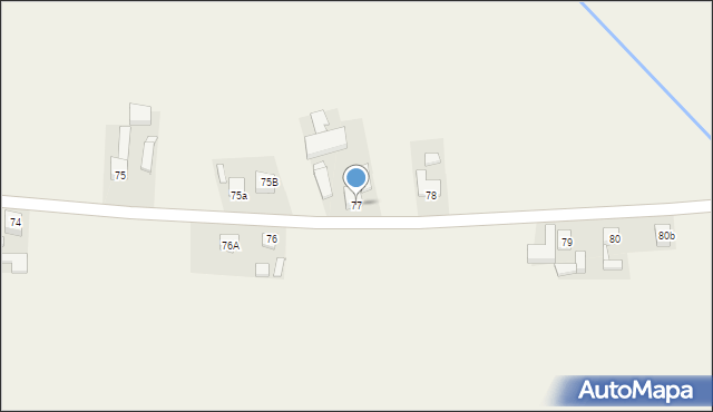 Czermin, Czermin, 77, mapa Czermin