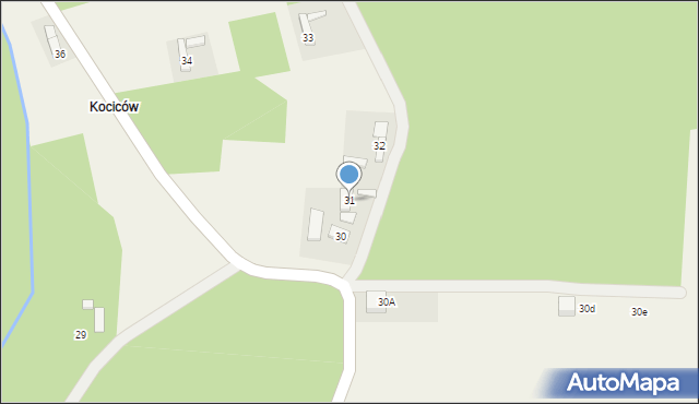 Czermin, Czermin, 31, mapa Czermin