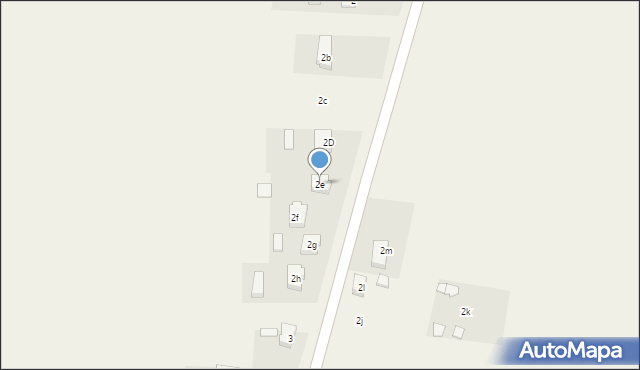 Czerminek, Czerminek, 2e, mapa Czerminek