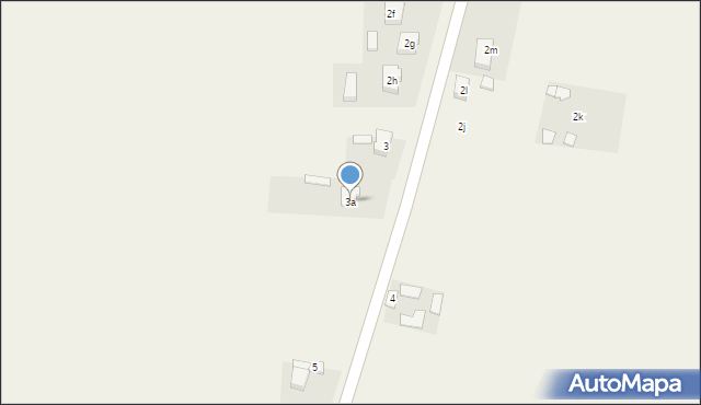 Czerminek, Czerminek, 3a, mapa Czerminek