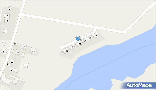 Czerminek, Czerminek, 58, mapa Czerminek