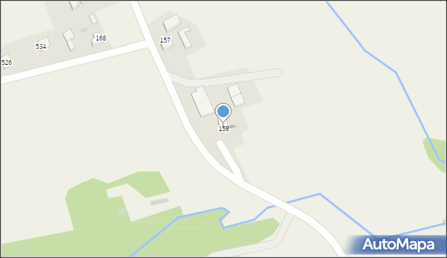 Czermna, Czermna, 158, mapa Czermna