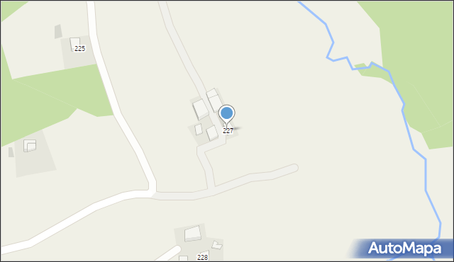 Czermna, Czermna, 227, mapa Czermna