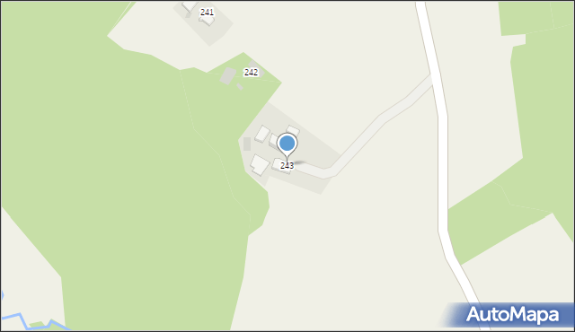 Czermna, Czermna, 243, mapa Czermna