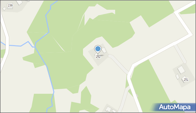 Czermna, Czermna, 252, mapa Czermna