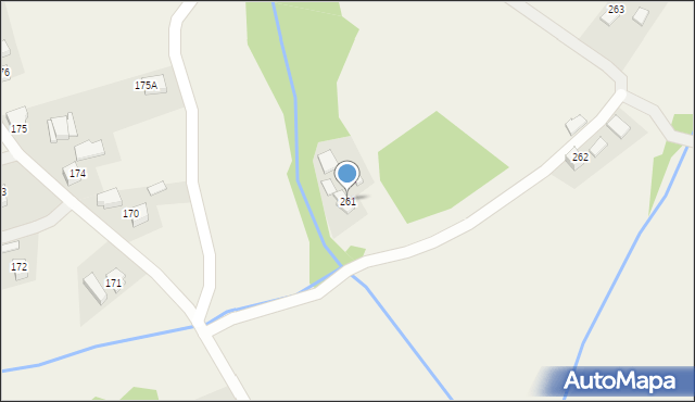 Czermna, Czermna, 261, mapa Czermna