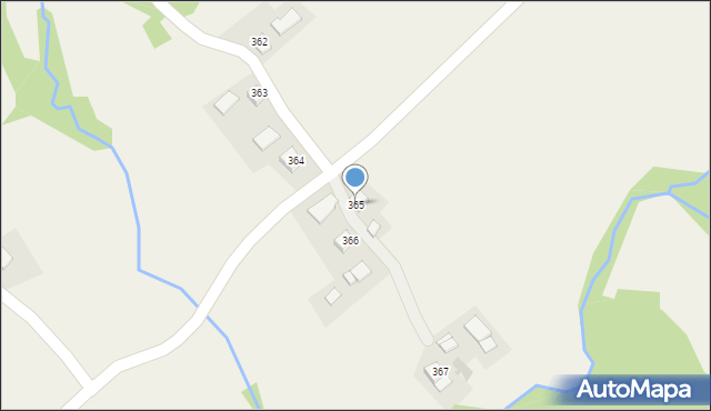 Czermna, Czermna, 365, mapa Czermna