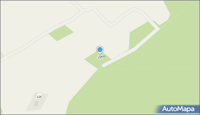 Czermna, Czermna, 435, mapa Czermna