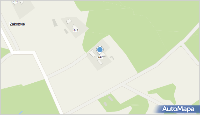 Czermna, Czermna, 442, mapa Czermna