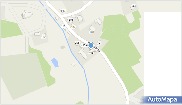 Czermna, Czermna, 495, mapa Czermna