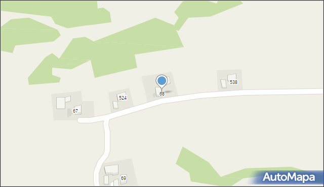 Czermna, Czermna, 68, mapa Czermna