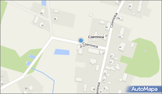 Czermnica, Czermnica, 45, mapa Czermnica