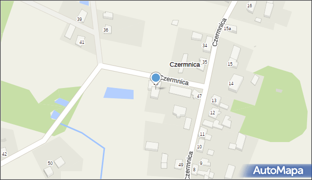 Czermnica, Czermnica, 46, mapa Czermnica