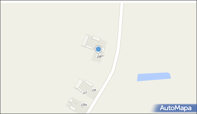 Czermno, Czermno, 105, mapa Czermno