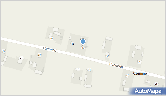 Czermno, Czermno, 32, mapa Czermno