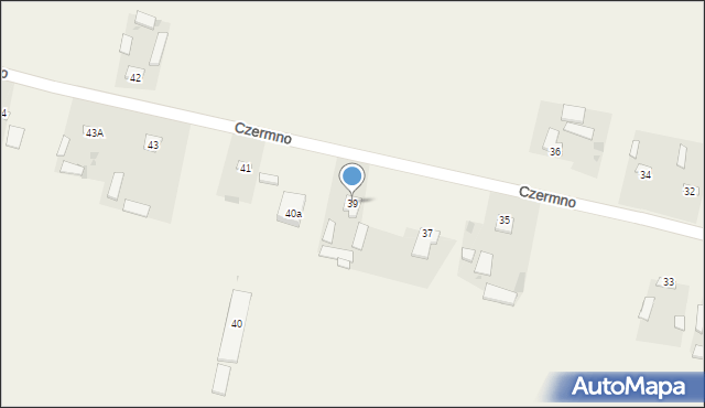 Czermno, Czermno, 39, mapa Czermno