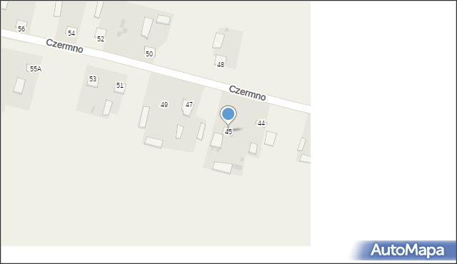 Czermno, Czermno, 45, mapa Czermno