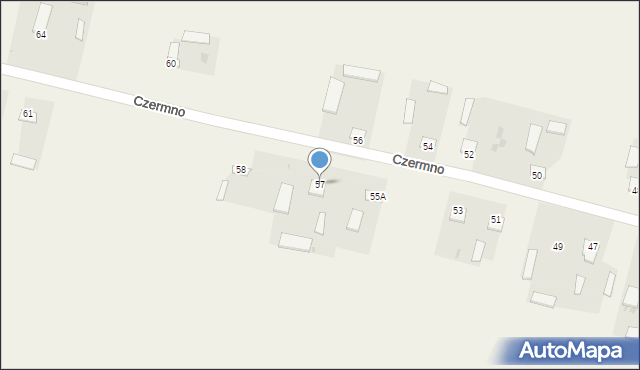 Czermno, Czermno, 57, mapa Czermno