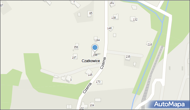 Czerna, Czerna, 198, mapa Czerna