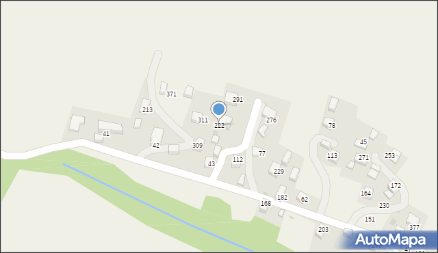 Czerna, Czerna, 222, mapa Czerna