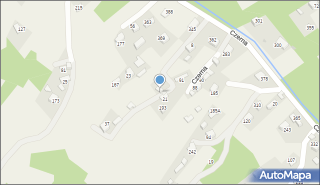 Czerna, Czerna, 236, mapa Czerna
