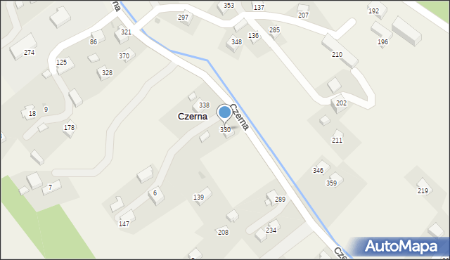 Czerna, Czerna, 330, mapa Czerna