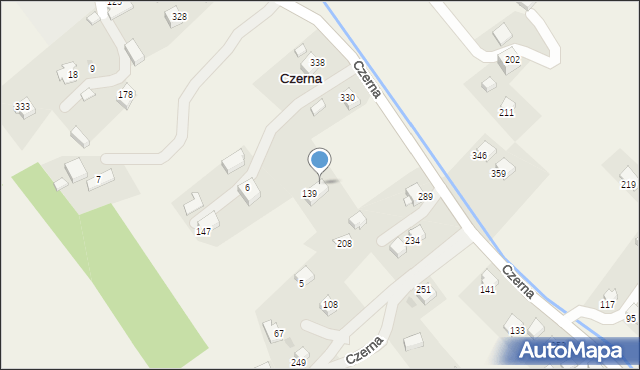 Czerna, Czerna, 337, mapa Czerna