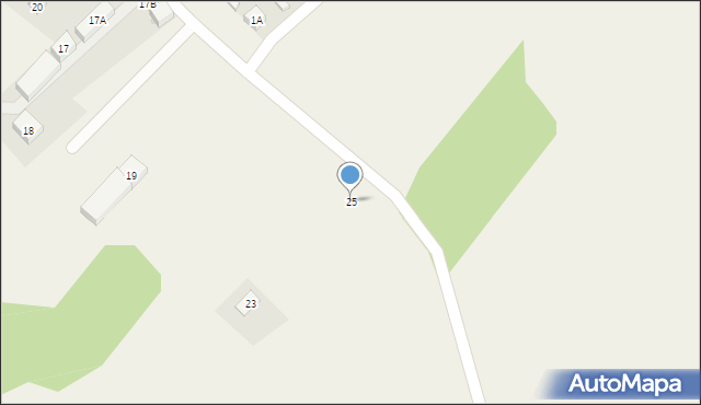 Czerna, Czerna, 25, mapa Czerna